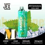 پاد یکبار مصرف نعناع خنک جکس گرینید مدل KIMREE <br><span>JEX Grenade Cool Mint 10000 puffs</span>